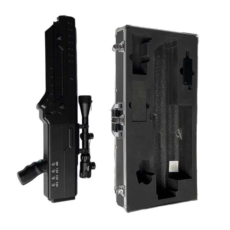  赫山手持便携式枪型低空防御反制四通道A型