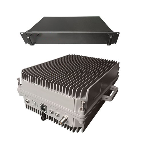  赫山TETRA800数字警用集群数字光纤直放站远近端机